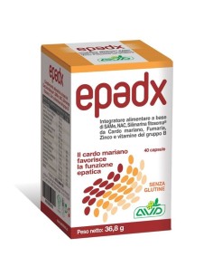 Epadx Integratore Funzionalità Epatica 40 Capsule